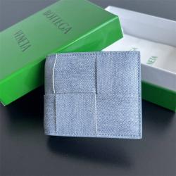 bottega veneta BV葆蝶家香港官网743004牛仔Cassette双折钱包