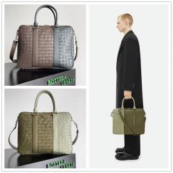 bottega veneta BV葆蝶家中文官网755128大号Intrecciato编织公文包