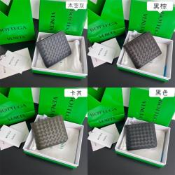 bottega veneta BV葆蝶家男包官网805654 带零钱袋双折短夹钱包