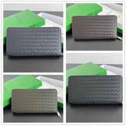 bottega veneta BV葆蝶家官网原单814680 细编织长款拉链钱包
