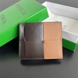 bottega veneta BV葆蝶家中国官网649603拼色Cassette双折钱包