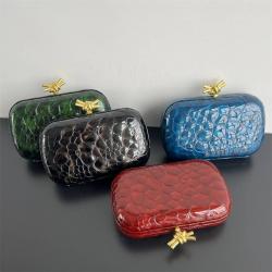 bottega veneta BV葆蝶家香港官网717622 Knot 鳄鱼纹晚宴包