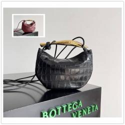 bottega veneta BV葆蝶家正品官网744267鳄鱼纹沙丁鱼Sardine迷你斜挎包