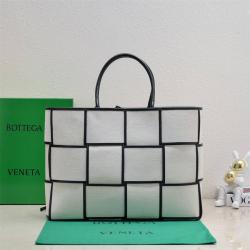 bottega veneta BV葆蝶家710196 Arco Tote大号男士帆布托特包9890