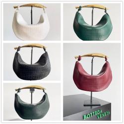 bottega veneta BV葆蝶家中国官网754657大号鳄鱼纹Sardine沙丁鱼手提包