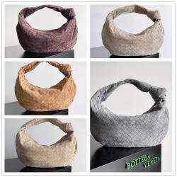 bottega veneta BV葆蝶家香港官网600261麂皮小号Jodie打结包腋下包