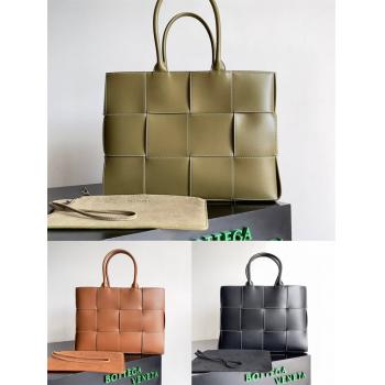 bottega veneta BV葆蝶家中国官网756682外缝线中号Arco Tote托特包