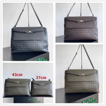bottega veneta BV葆蝶家男包官网805969 Andiamo 大号单肩斜挎包