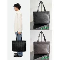 bottega veneta BV葆蝶家中国官网786666大号Intrecciato编织拉链Tote托特包