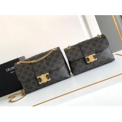 Celine思琳116592/115852 TEEN VICTOIRE标志印花链条包116593/115853