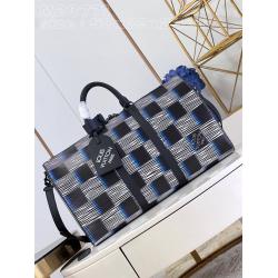 lv男包M23771 KEEPALL BANDOULIÈRE 50 旅行袋