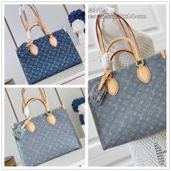 lv女包官网M46871/M13189 ONTHEGO 中号牛仔布托特包