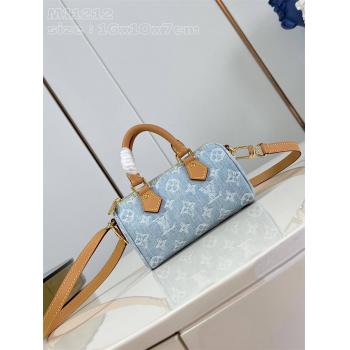 lv老花M11212 Nano Speedy 牛仔布枕头包
