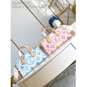 LV女包M25318 OnTheGo East West 手袋托特包