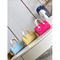 lv女包M83000/M83273 Nano Speedy 链条漆皮枕头包