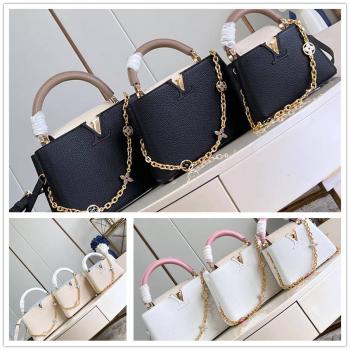 LV M25339/M23950/M23951 CAPUCINES 珐琅款手袋48865