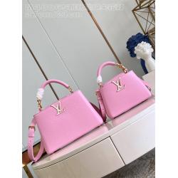 LV中国官网M24989 CAPUCINES 珐琅尖花款手袋48865