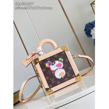 M13127 LV x TM MINI SQUARE TRUNK 村上隆盒子包