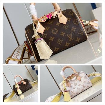 LV新款M46970 SPEEDY 18 枕头包（中国七夕限定）