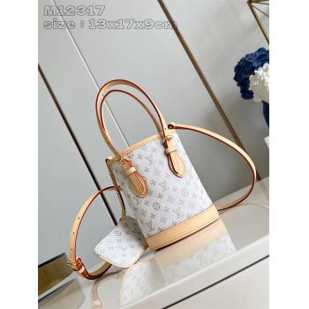 LV女包M12317 NANO BUCKET 手袋水桶包