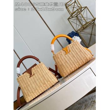 LV M24976/M11617 竹编织CAPUCINES BB 手袋48865