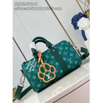 LV男包M12684 Keepall Bandoulière 25 枕头包