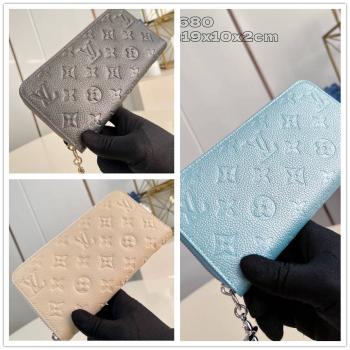 LV钱包多少钱M12680 ZIPPY 拉链钱夹