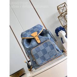 LV香港官网N40708 MONTSOURIS 牛仔布双肩包