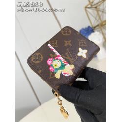 LV香港官网M12210丝印Zippy 拉链零钱包
