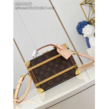 LV新款M11118 HANDLE TRUNK MONOGRAM 便携式硬箱盒子包