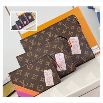 LV P01952/P01957 TRIO MON MONOGRAM 盥洗袋（三件套手拿包）