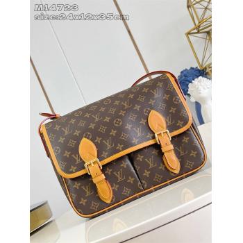 LV官网男包M14723 SATCHEL 邮差包