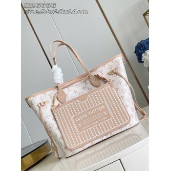 LV M25665 Neverfull Inside Out MM 中号双面购物袋