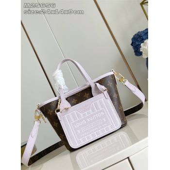 LV M25656 NEVERFULL BANDOULIÈRE INSIDE OUT BB 双面购物袋