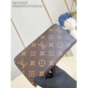 LV法国官网M14815 Zippy 拉链钱夹