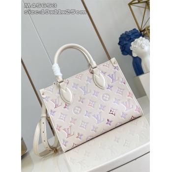 LV包包M25770 OnTheGo PM小号托特包（渐变色）45653