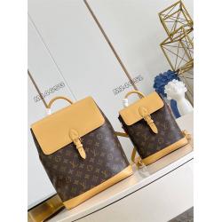 LV女包官网M14651/M14653 SOHO 迷你/中号双肩包