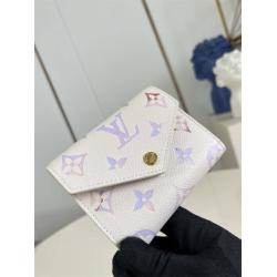 LV美国官网M25649 VICTORINE 渐变色钱夹