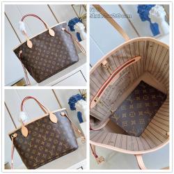 LV M46979/M46975 NEVERFULL 小号/中号手袋购物袋