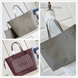 LV新款M25664 Neverfull Inside Out MM 中号双面购物袋11946