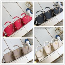 LV包包M12938/M12936/M12935 CAPUCINES 手袋（圆花环扣链条款）48865