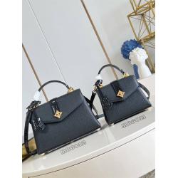 LV M86011/M86012 Rose des Vents 迷你/小号手袋（拼鳄鱼纹）