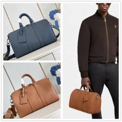 LV男包价格M15249/M25980 KEEPALL BANDOULIÈRE 35 枕头包