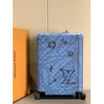 LV男士M10241 HORIZON 四轮拉杆箱55厘米（蓝色20寸）