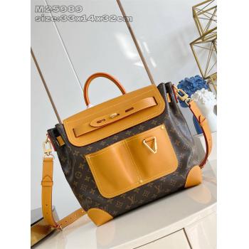 LV香港官网M25989 STEAMER 30 手袋双肩包