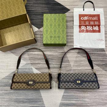 古驰官网旗舰店GUCCI 786022 Luce系列中号肩背包（帆布）