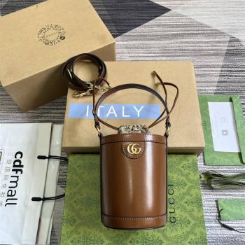 古驰官网中文版包包GUCCI 760201 Ophidia系列迷你水桶包