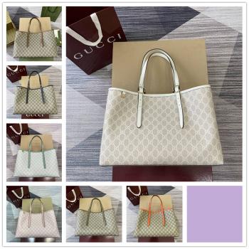 gucci包多少钱古驰 815213 GG Emblem系列大号托特包购物袋