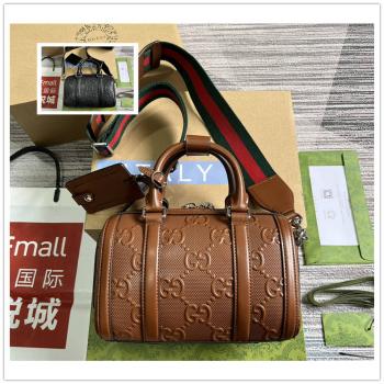 gucci怎么读古驰官网 725292 GG迷你旅行包枕头包