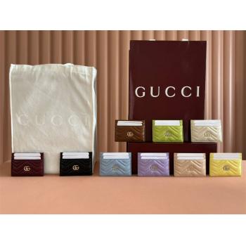 gucci西班牙官网古驰 443127 GG Marmont系列卡片夹卡包